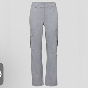 Aritzia Sunday Best Gray Cargo Trousers